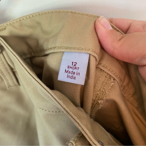 Carhartt Women's Tan Straight Leg Pants Size 12 Short - Picture 9 of 9